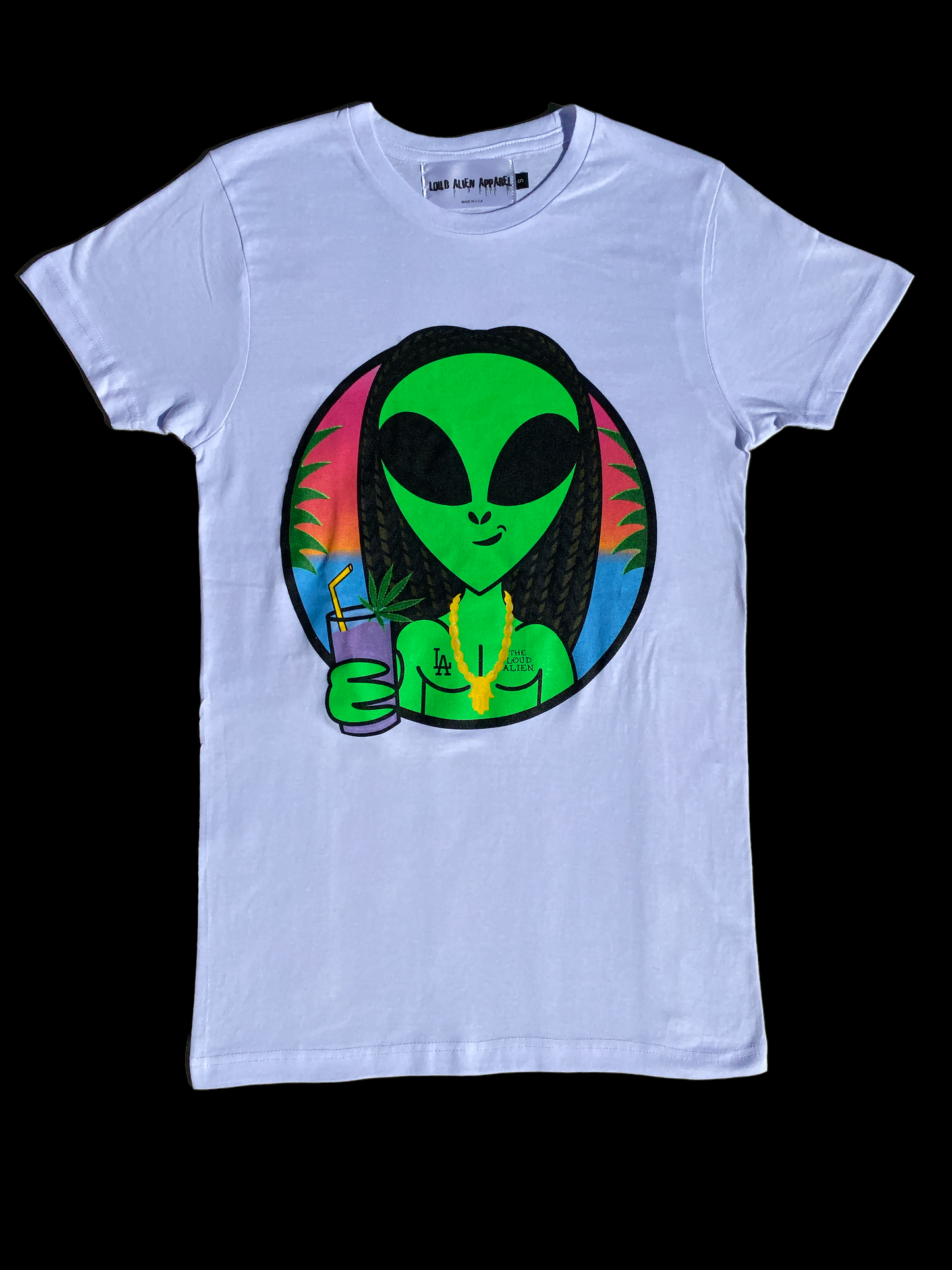 Loud Alien “Rasta Alien” Tee