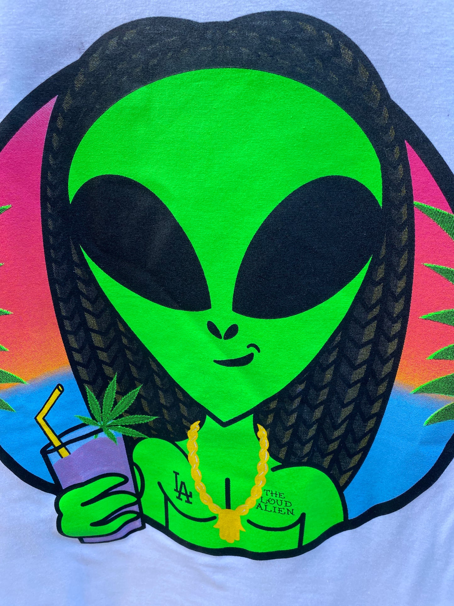 Loud Alien “Rasta Alien” Tee